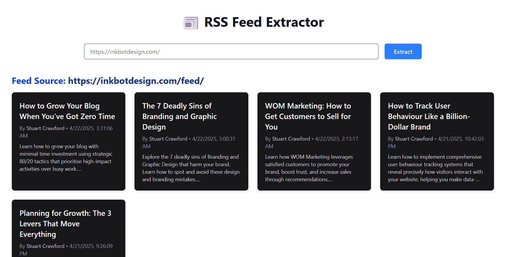 Rss Feeder
